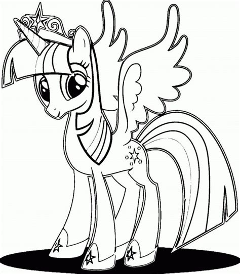 twilight ausmalbilder|Twilight Sparkle Coloring Pages (Free PDF。